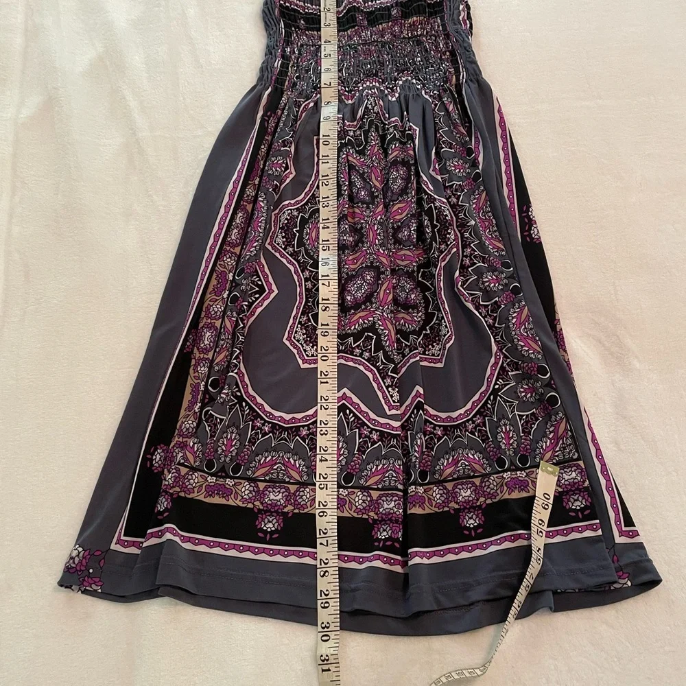 Strapless Dress- Pretty Pattern - Picture 10 of 10